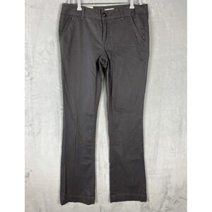 BKE Buckle Women's Pants 30L Gray Chino Mollie Bootcut Stretch Casual Preppy